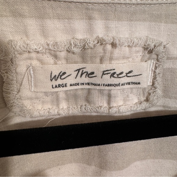 Linen blend We The Free top - Picture 6 of 9